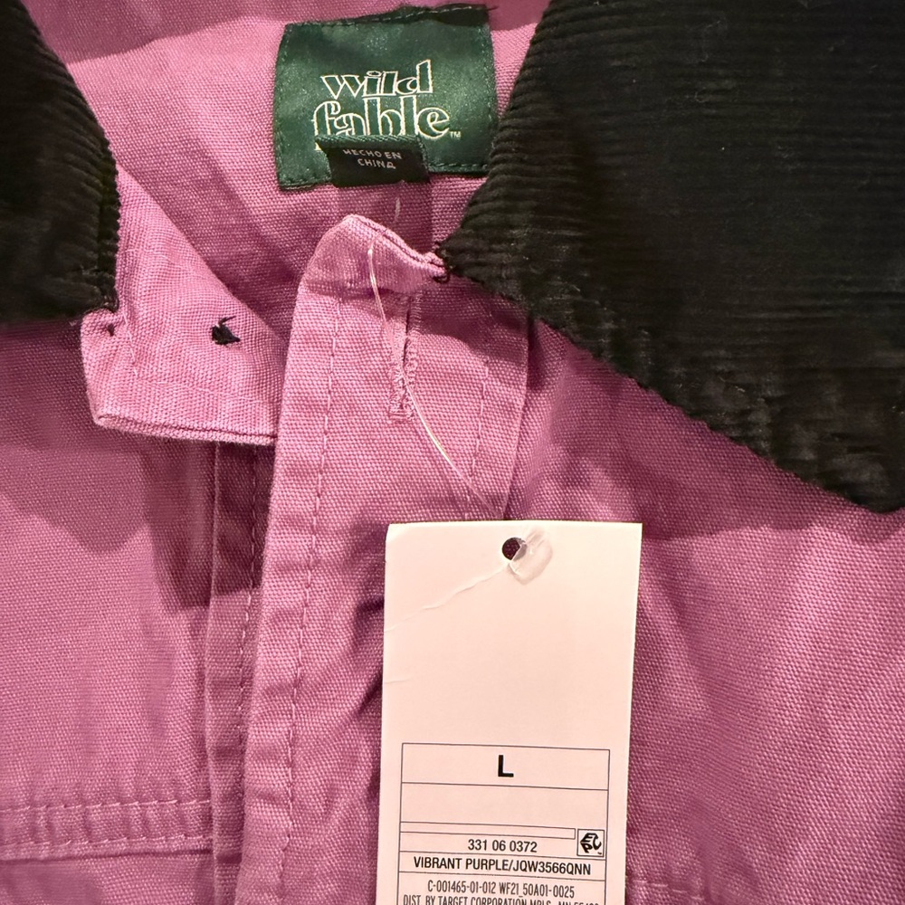 Wild Fable Vibrant Purple Utility Jacket.
PTP 25”. Length 21” - Picture 6 of 7